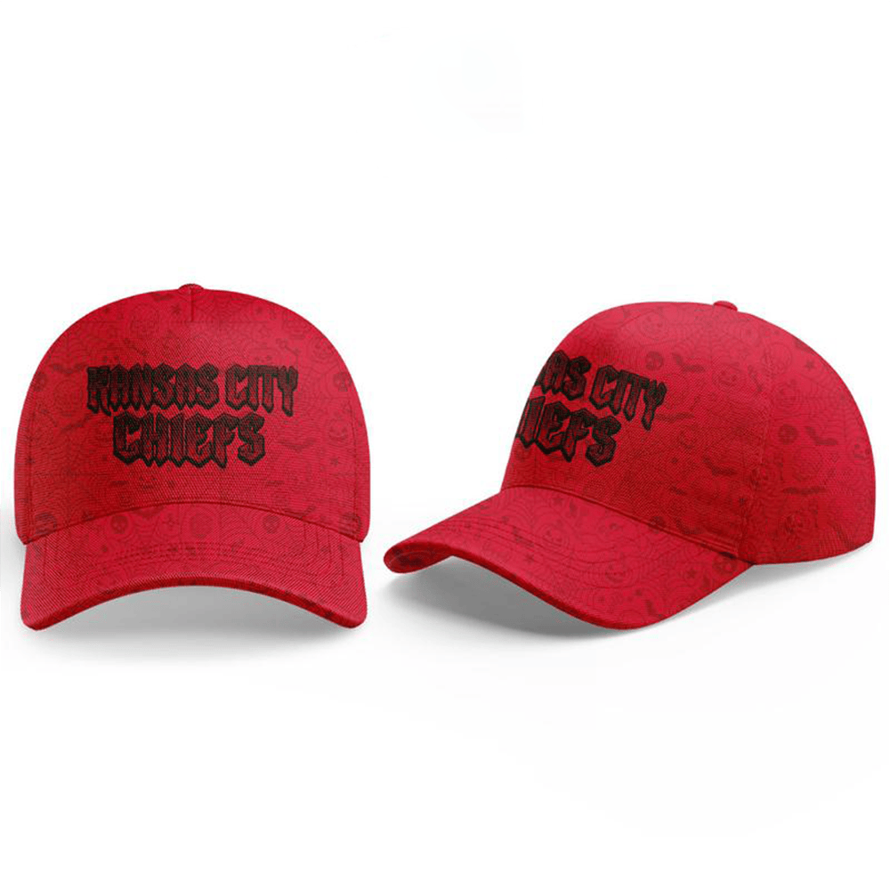 Kansas City Chiefs Merch Hat x Halloween Night 2026 Baseball Cap Gift For Fans