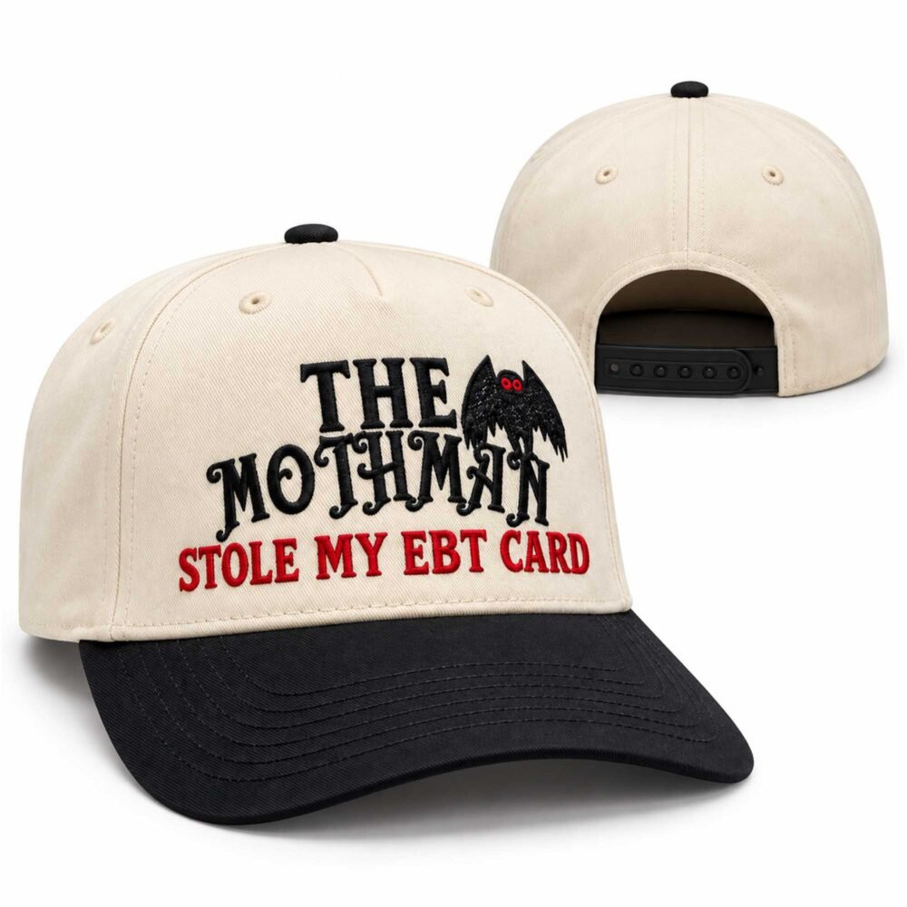 2026 Potent Frog Merch Hat Mothman Stole My EBT Card Baseball Cap Men's Gift
