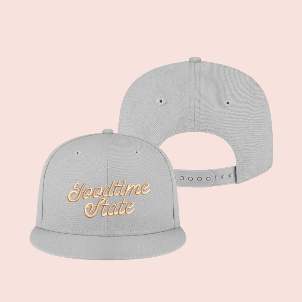 Vice City Merch Miami Heat Hat Goodtime State Retro Script Snapback Cap Gift For Sports Collectors