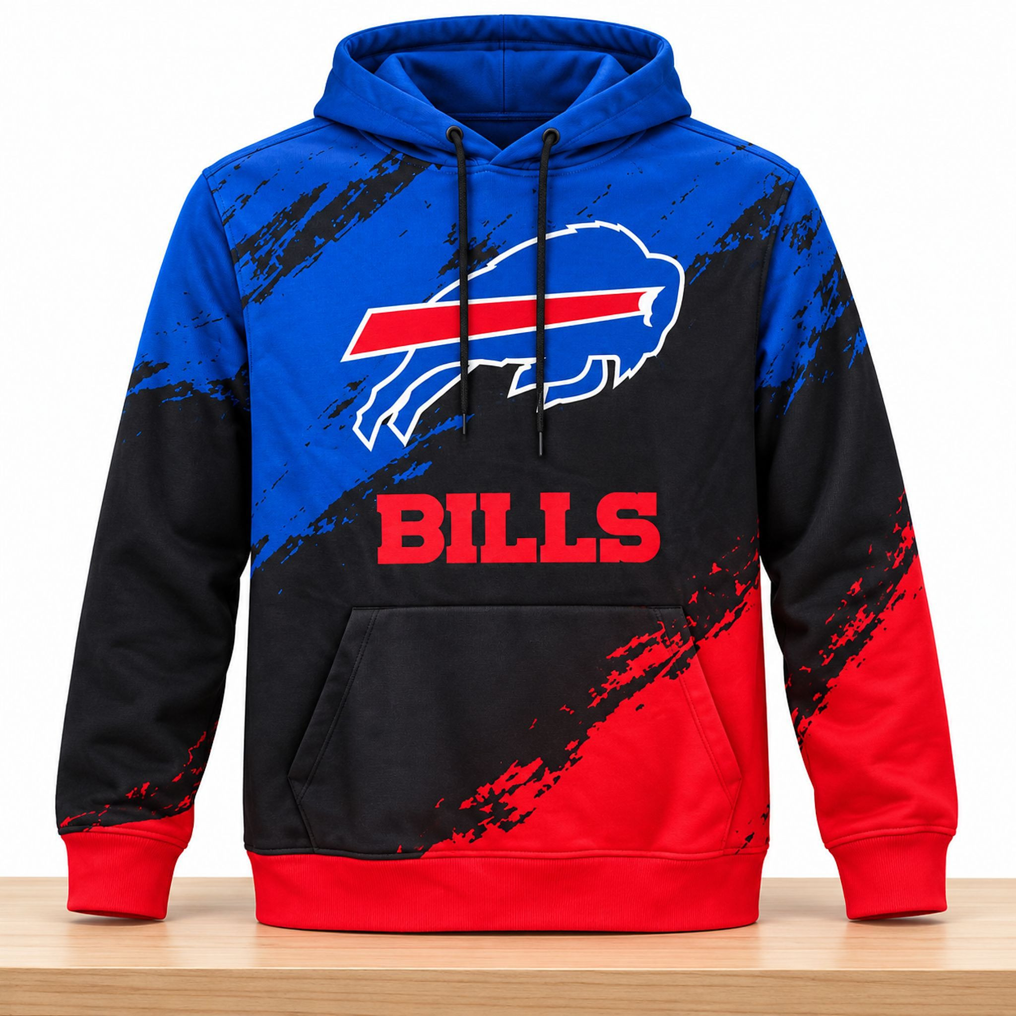 Buffalo Bills Colorblock 2026 Hoodie Buffalo Bills Apparel Football Fan Gear 1 - Unicasport Buffalo Bills Colorblock 2026 Hoodie Buffalo Bills Apparel Football Fan Gear