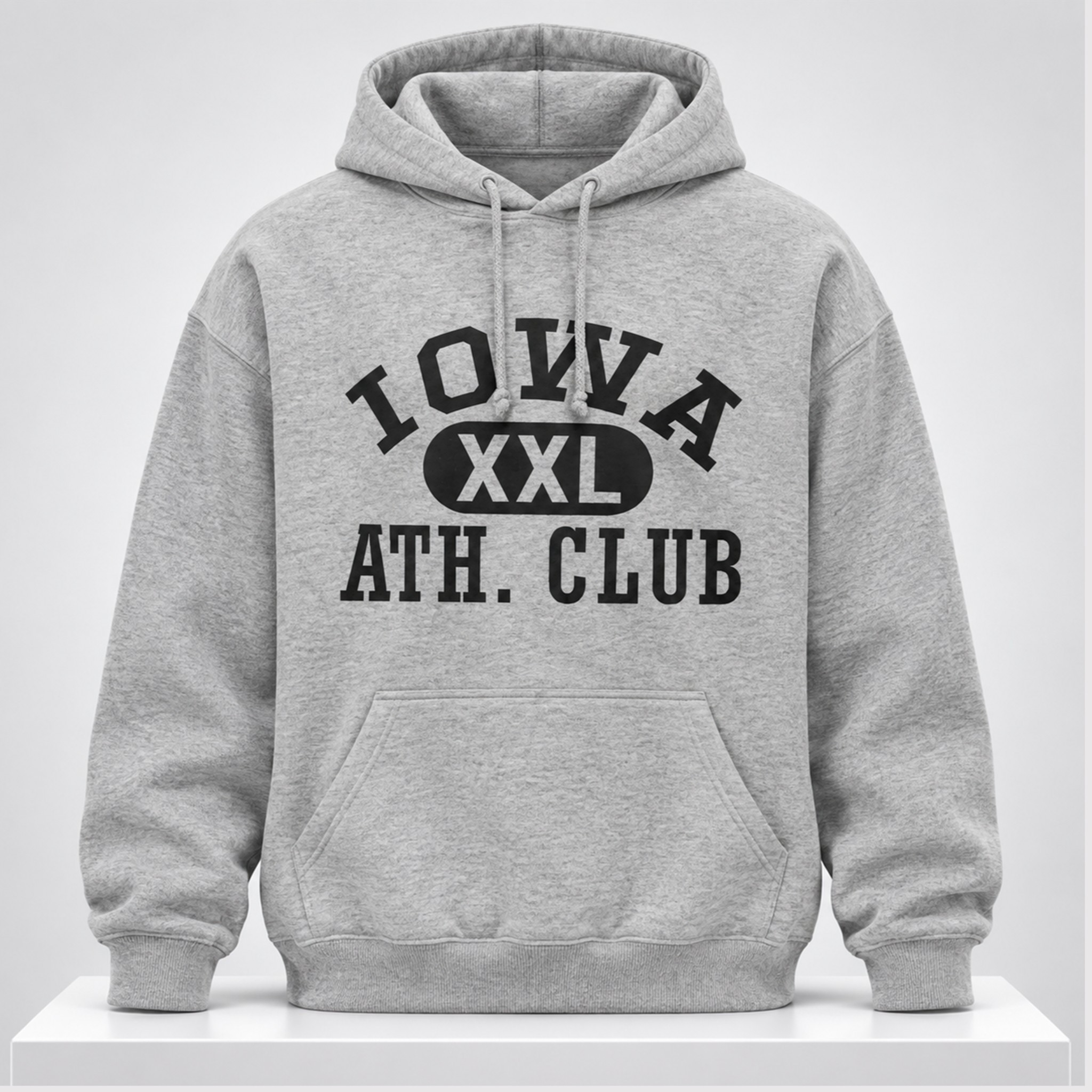 Pat McAfee Iowa XXL ATH Club Hoodie Pat McAfee Apparel Gifts For Sports Fans