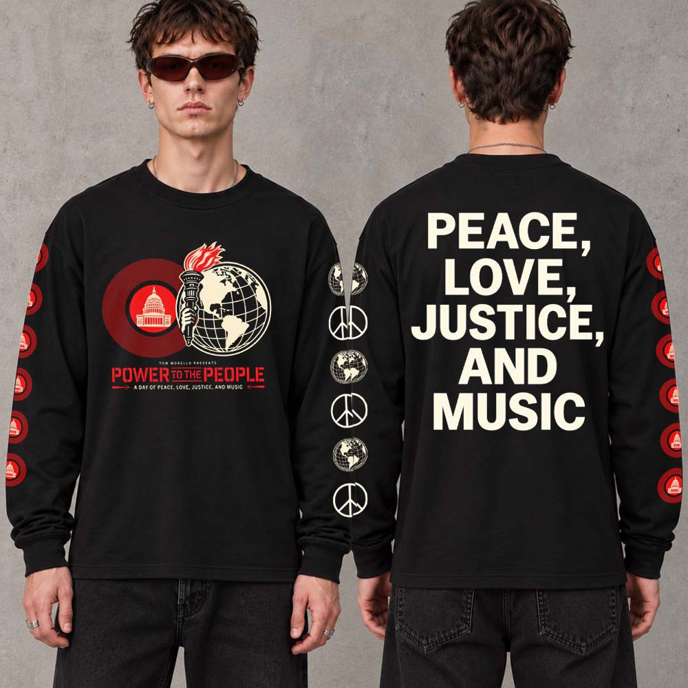 Power To The People 2026 Long Sleeve Shirt Music Festival Apparel Gifts For Brother 1 - Unicasport Power To The People 2026 Long Sleeve Shirt Music Festival Apparel Gifts For Brother
