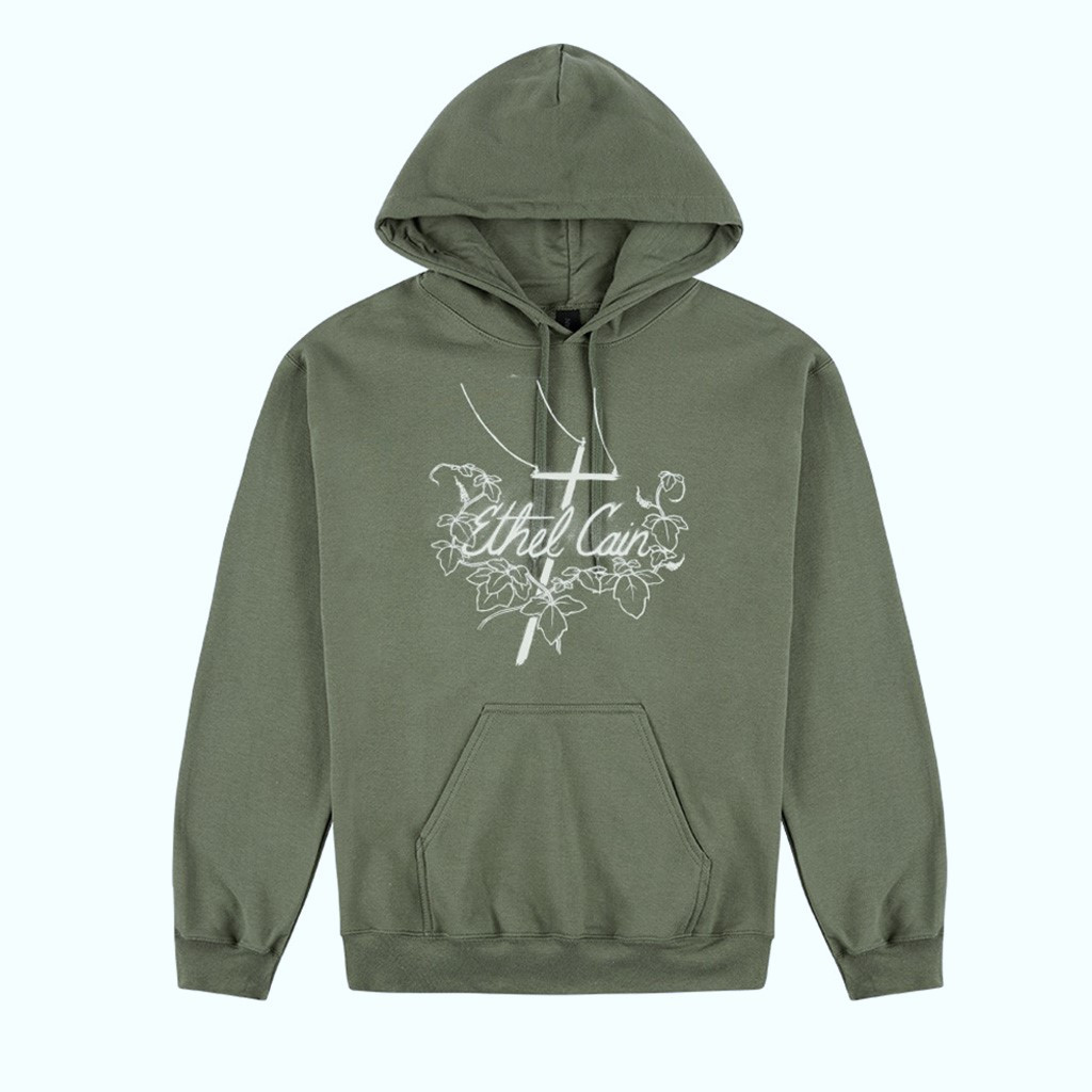 Ethel Cain Merch 2026 Tour Olive Green Hoodie Gift For Indie Rock Music Fans 1 - Unicasport Ethel Cain Merch 2026 Tour Olive Green Hoodie Gift For Indie Rock Music Fans