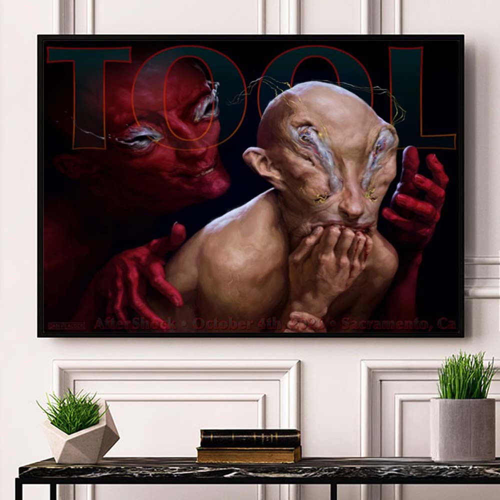 Tool Aftershock Festival 2026 Poster Tool Aftershock Festival Poster Music Fan Gifts