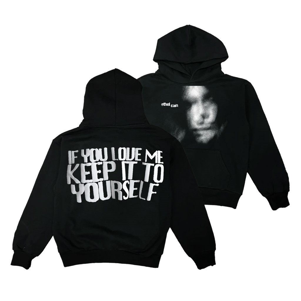 Ethel Cain Merch If You Love Me Black Hoodie Great Gift For Pop Music Lover 1 - Unicasport Ethel Cain Merch If You Love Me Black Hoodie Great Gift For Pop Music Lover
