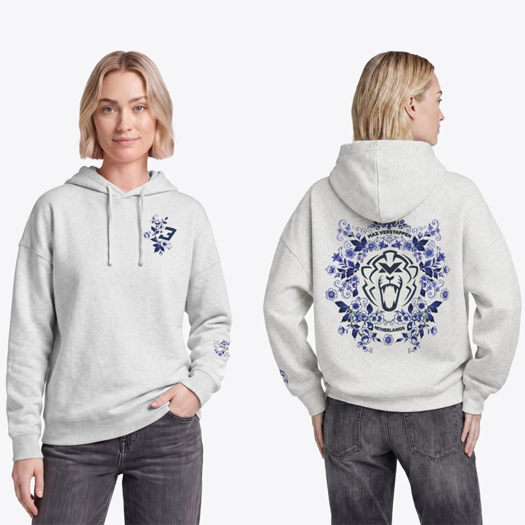 Max Verstappen Merch Unleash the Lion Delft Blue Hoodie F1 Fans Gear Ideas 1 - Unicasport Max Verstappen Merch Unleash the Lion Delft Blue Hoodie F1 Fans Gear Ideas