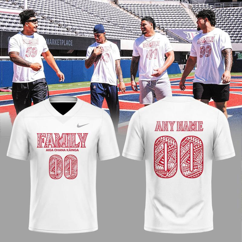 Customized Arizona Wildcats Merch Polynesian Heritage Game Jersey Football Fan Gift 1 - Unicasport Customized Arizona Wildcats Merch Polynesian Heritage Game Jersey Football Fan Gift