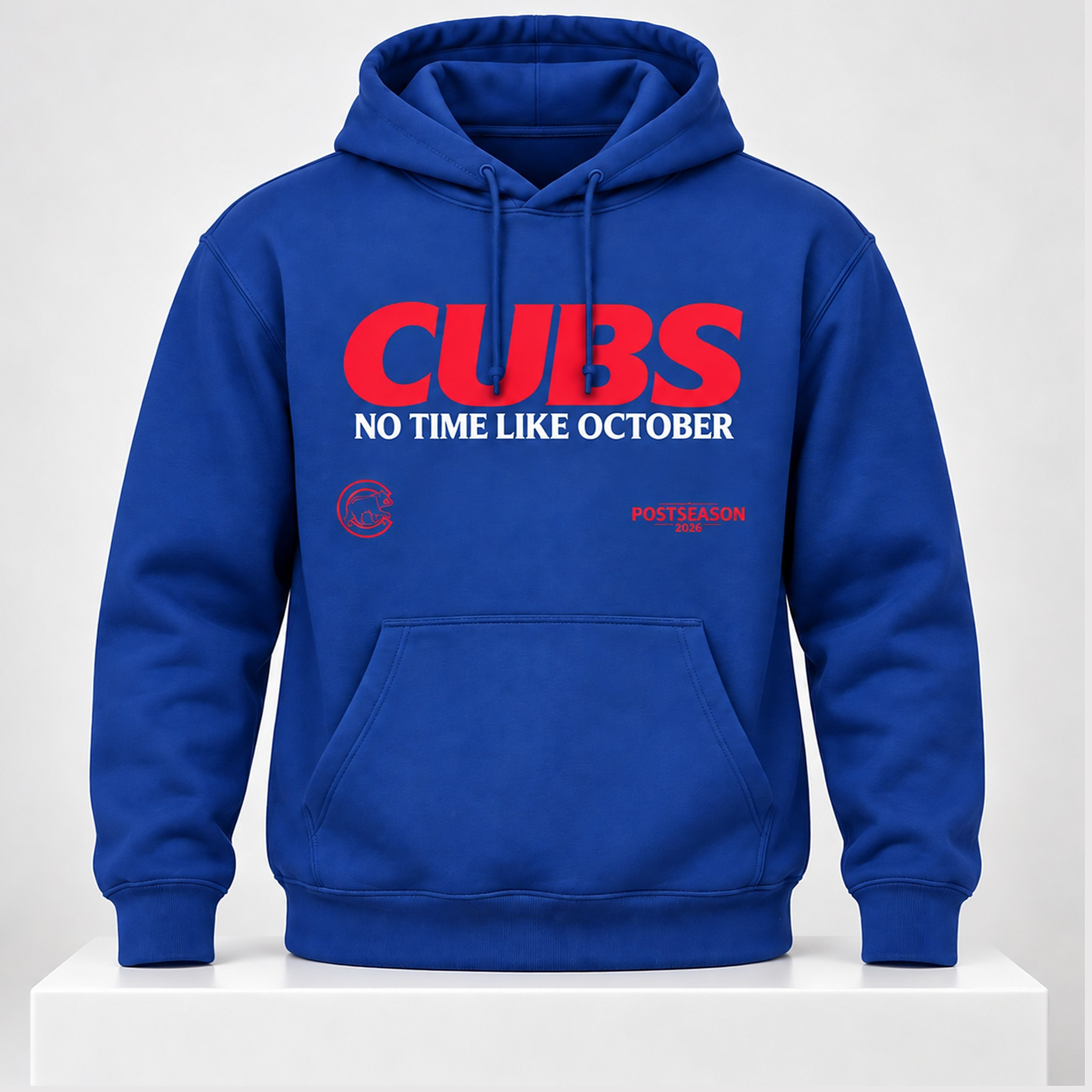 Chicago Cubs No Time Like October Postseason 2026 Hoodie Chicago Cubs Apparel Fan Gear 1 - Unicasport Chicago Cubs No Time Like October Postseason 2026 Hoodie Chicago Cubs Apparel Fan Gear
