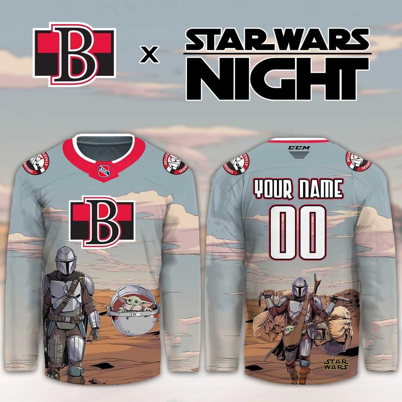 Customized Belleville Senators x Star Wars Night Merch Hockey Jersey Cool Gift For Father 1 - Unicasport Customized Belleville Senators x Star Wars Night Merch Hockey Jersey Cool Gift For Father