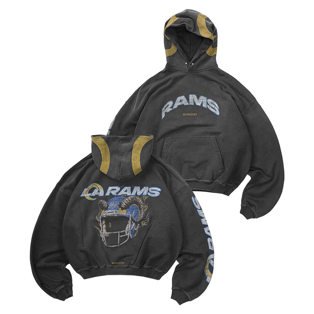 Represent X Rams Football Merch Hoodie Rams Game Day Apparel Gift For Friend 1 - Unicasport Represent X Rams Football Merch Hoodie Rams Game Day Apparel Gift For Friend