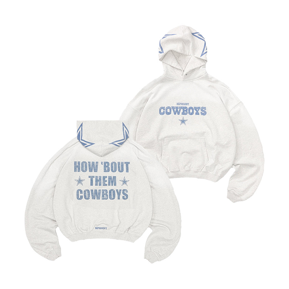 Represent X Cowboys Football Merch How Bout Them Cowboys Hoodie Game Day Gift 1 - Unicasport Represent X Cowboys Football Merch How Bout Them Cowboys Hoodie Game Day Gift