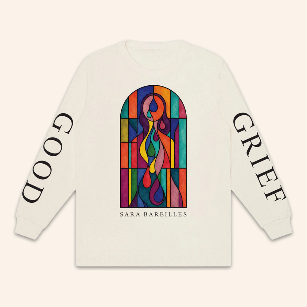 Sara Bareilles Tour Merch Stained Glass Long Sleeve Shirt Sara Bareilles Concert Outfits Ideas 1 - Unicasport Sara Bareilles Tour Merch Stained Glass Long Sleeve Shirt Sara Bareilles Concert Outfits Ideas