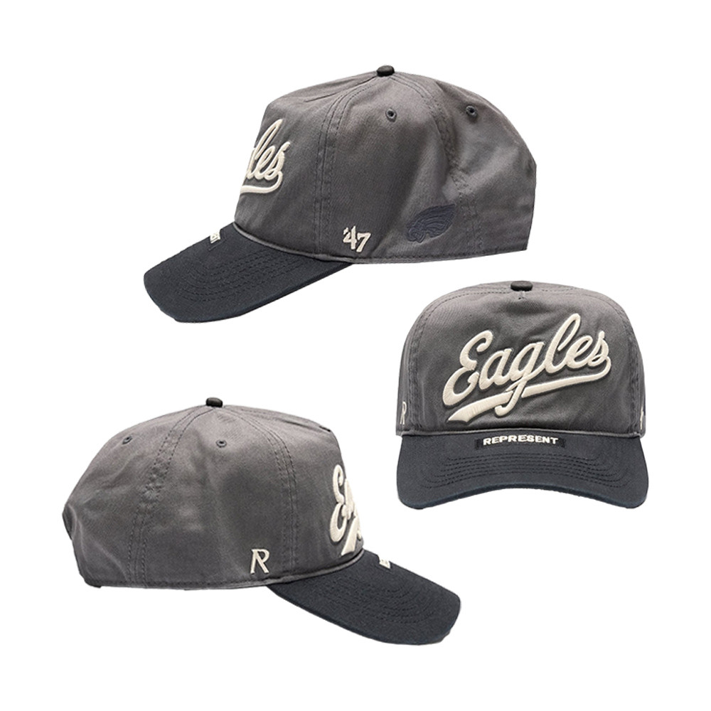 Represent x Eagles Football Baseball Cap Philadelphia Game Day Hat Fans Gift