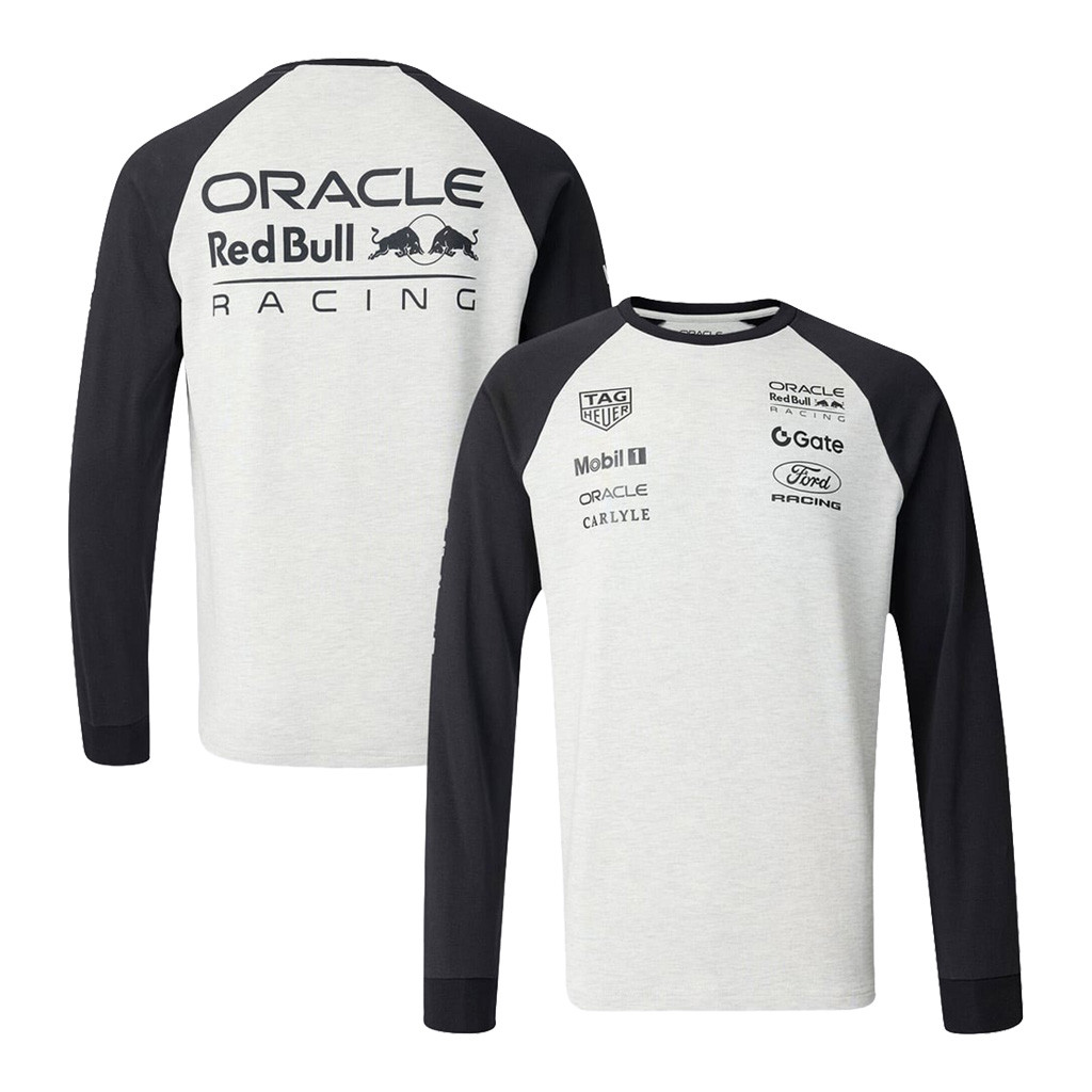 Max Verstappen Merch Oracle Red Bull Racing Classic Raglan Long Sleeve Shirt Gift For Racing Lover