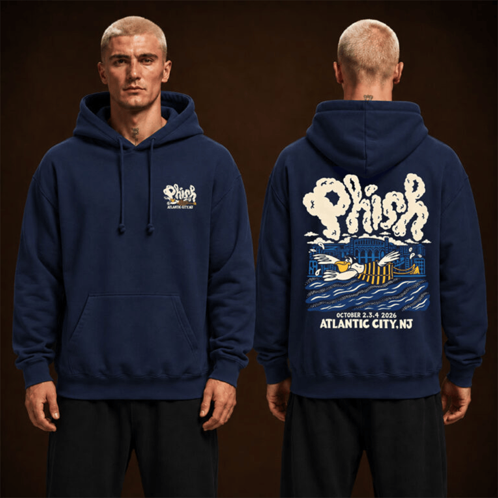Phish Merch Atlantic NJ 2026 Event At Jim Whelan Boardwalk Hall On October 2 3 4 2026 Hoodie Gift For Fans 1 - Unicasport Phish Merch Atlantic NJ 2026 Event At Jim Whelan Boardwalk Hall On October 2 3 4 2026 Hoodie Gift For Fans