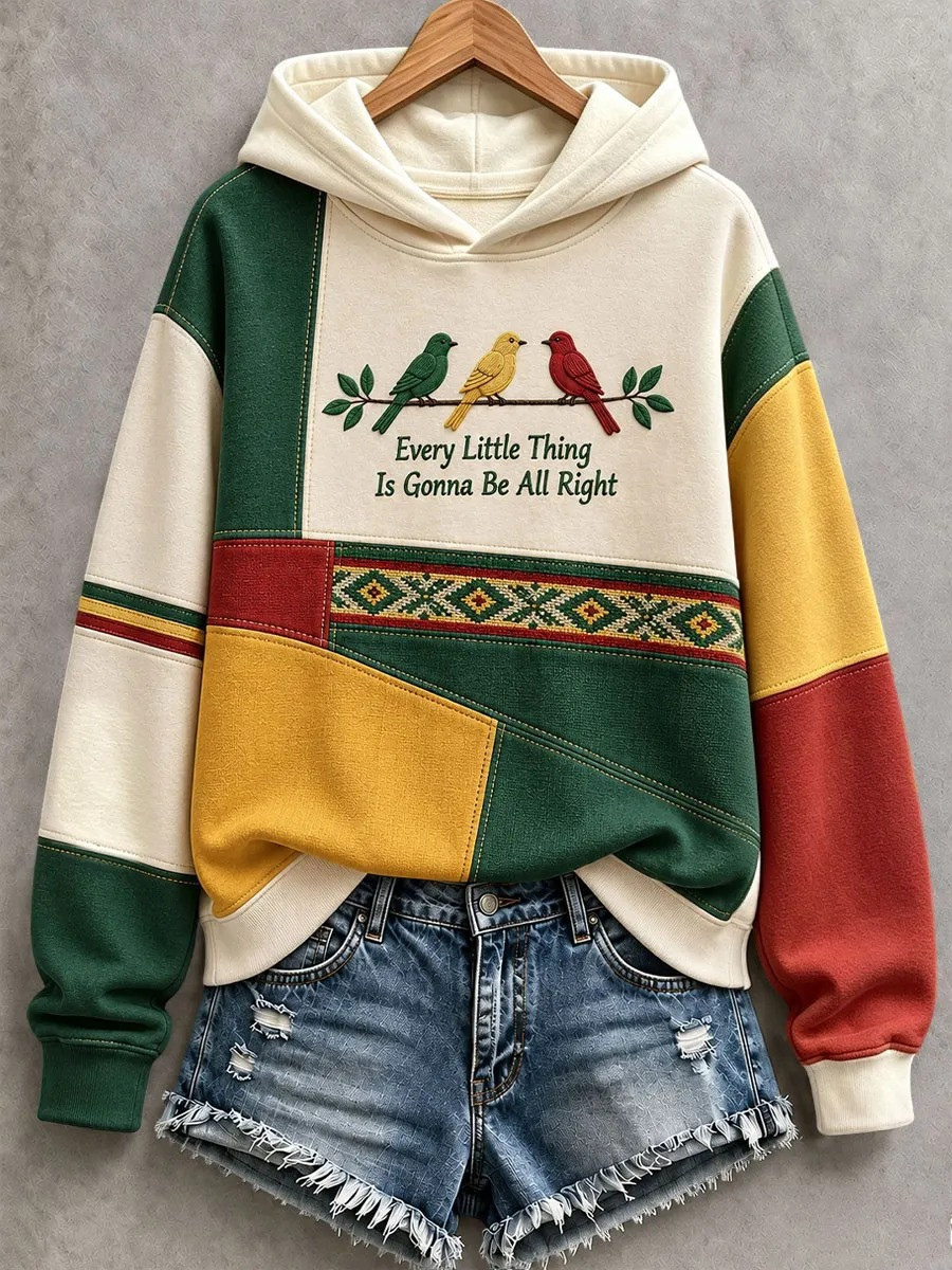 Every Little Thing Is Gonna Be All Right Hoodie Reggae Inspired Clothing Gifts For Mom