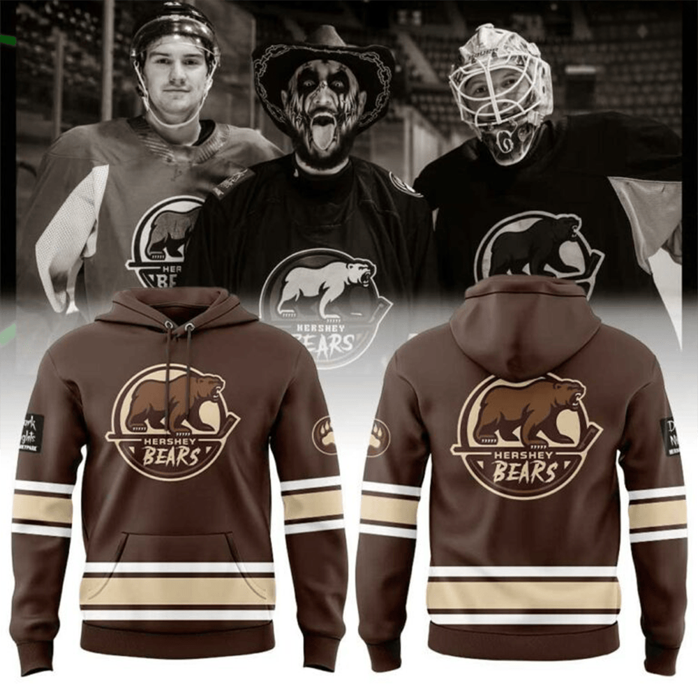 Hershey Bears Merch Glow in the Dark Nights 2026 Hoodie Gift For Hockey Fans 1 - Unicasport Hershey Bears Merch Glow in the Dark Nights 2026 Hoodie Gift For Hockey Fans
