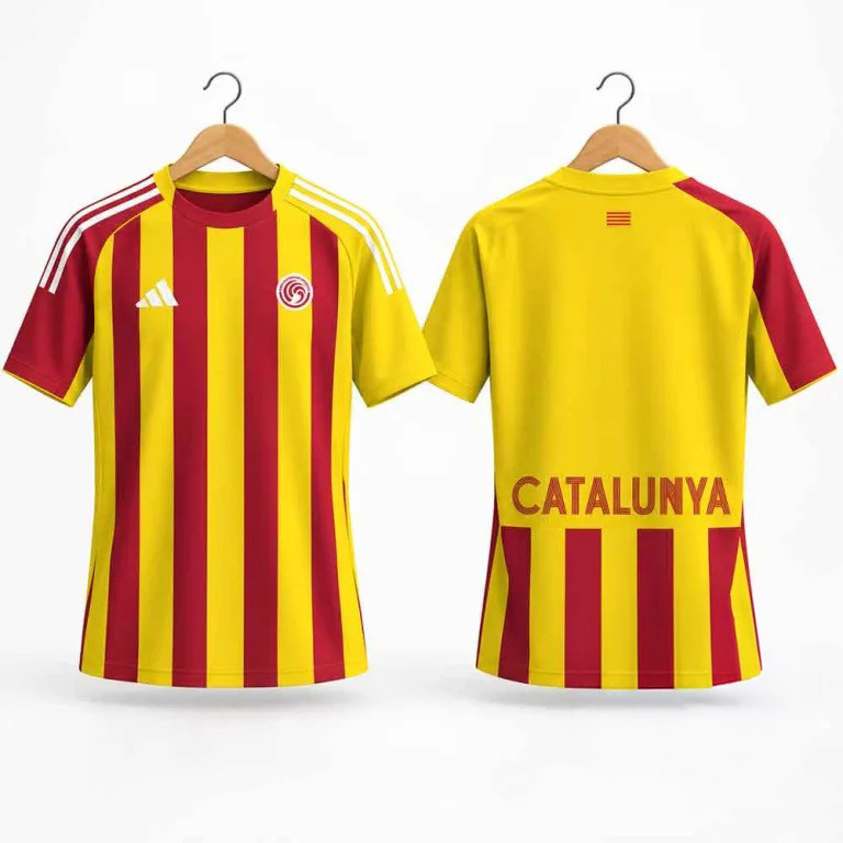 Catalonia Merch 2026-2027 Home La Nova Pell de Catalunya Football Jersey Shirt Fans Gear 1 - Unicasport Catalonia Merch 2026-2027 Home La Nova Pell de Catalunya Football Jersey Shirt Fans Gear