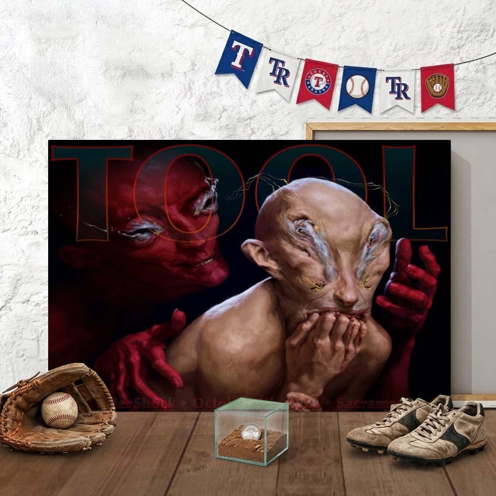 Tool Band Sacramento CA Event Canvas Tool Band Poster Unique Gifts For Music Lovers