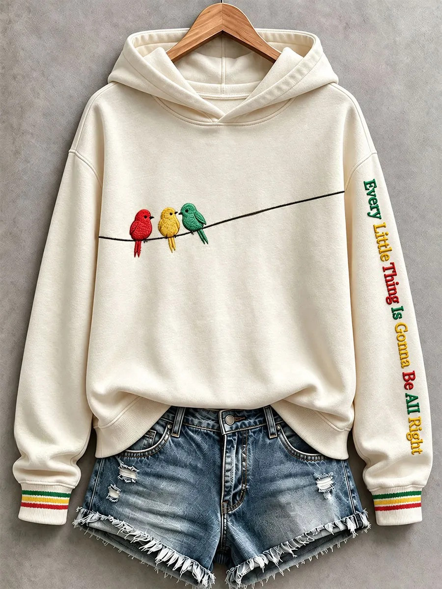 Every Little Thing Is Gonna Be All Right Hoodie Reggae Inspired Apparel Gifts For Daughter 1 - Unicasport Every Little Thing Is Gonna Be All Right Hoodie Reggae Inspired Apparel Gifts For Daughter