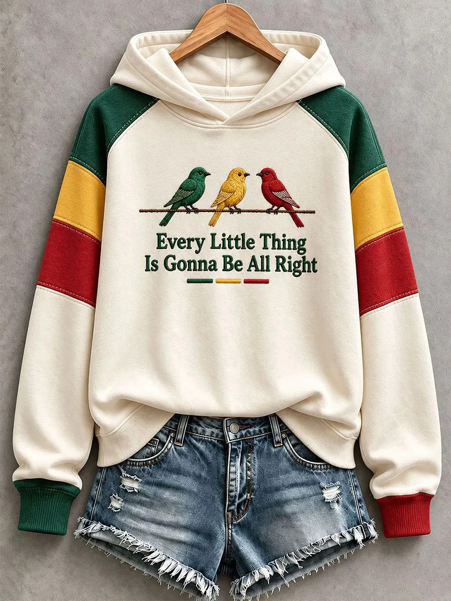 Every Little Thing Is Gonna Be All Right Hoodie Reggae Inspired Attire Best Mom Gifts 1 - Unicasport Every Little Thing Is Gonna Be All Right Hoodie Reggae Inspired Attire Best Mom Gifts