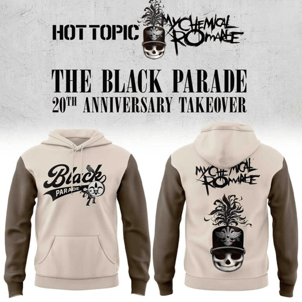 My Chemical Romance Merch The Black Parade 20th Anniversary 2026 Hoodie Best Gift Ideas 1 - Unicasport My Chemical Romance Merch The Black Parade 20th Anniversary 2026 Hoodie Best Gift Ideas