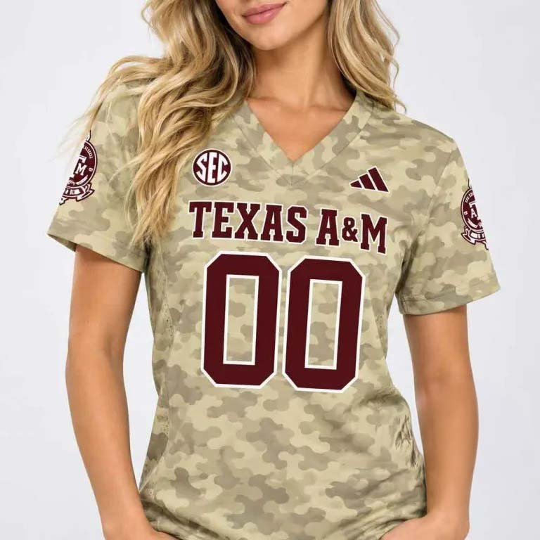 Personalized Texas A And M Aggies Merch Desert Camouflage Football Jersey Shirt 2026 Gift For Fans 1 - Unicasport Personalized Texas A And M Aggies Merch Desert Camouflage Football Jersey Shirt 2026 Gift For Fans