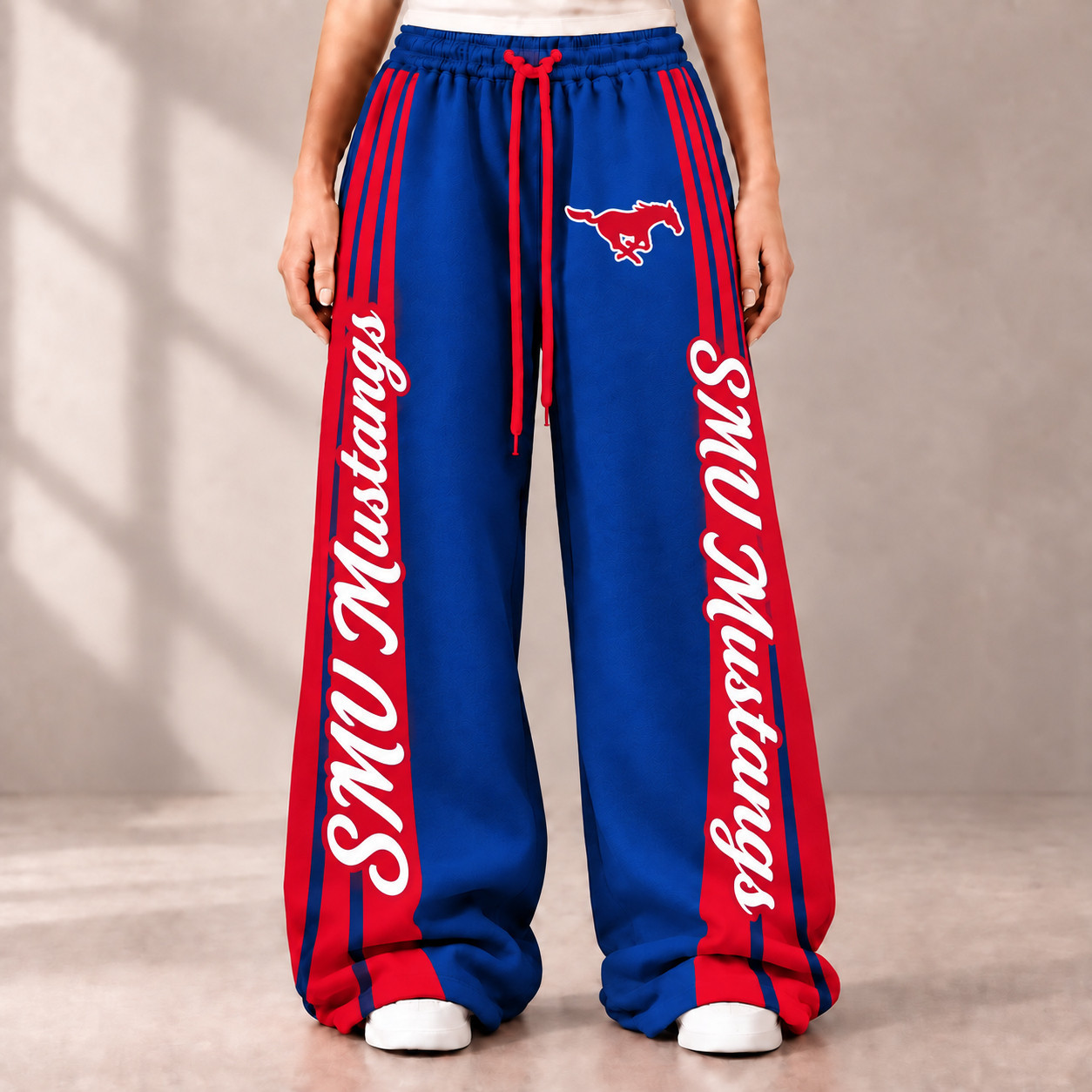 SMU Mustangs Merch Sweatpants Mustangs Football NCAA Wear Mustangs Fan Gifts 1 - Unicasport SMU Mustangs Merch Sweatpants Mustangs Football NCAA Wear Mustangs Fan Gifts