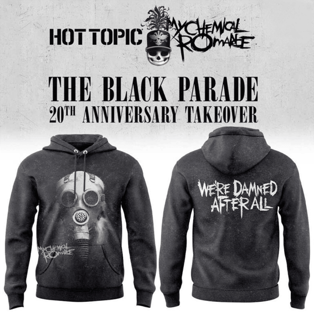 My Chemical Romance Merch The Black Parade 20th Anniversary 2026 Hoodie Gift For Mens 1 - Unicasport My Chemical Romance Merch The Black Parade 20th Anniversary 2026 Hoodie Gift For Mens