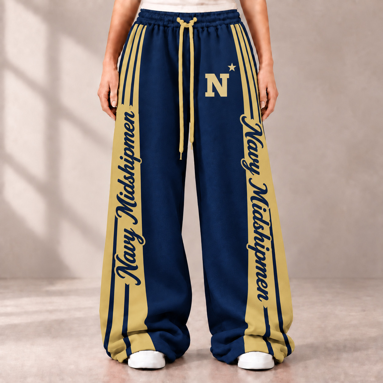 Navy Midshipmen Merch Sweatpants Midshipmen Football Outfits Gift For Match Day 1 - Unicasport Navy Midshipmen Merch Sweatpants Midshipmen Football Outfits Gift For Match Day