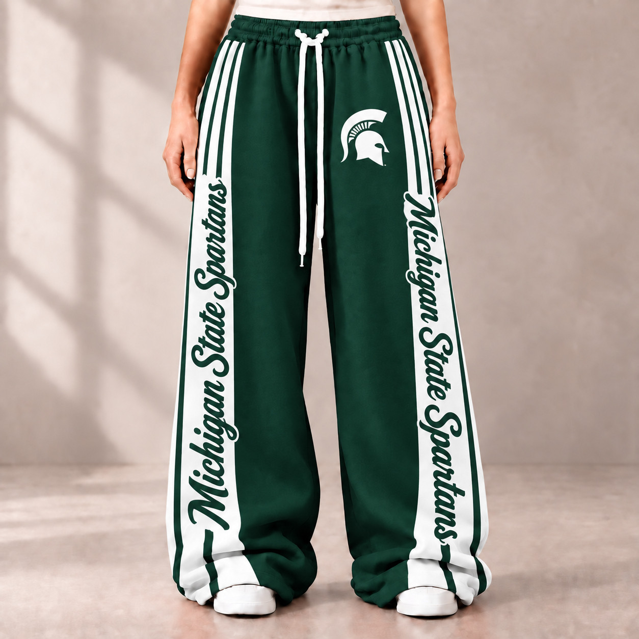Michigan State Spartans Merch Sweatpants Spartans Football Gear Gift For Match Day 1 - Unicasport Michigan State Spartans Merch Sweatpants Spartans Football Gear Gift For Match Day