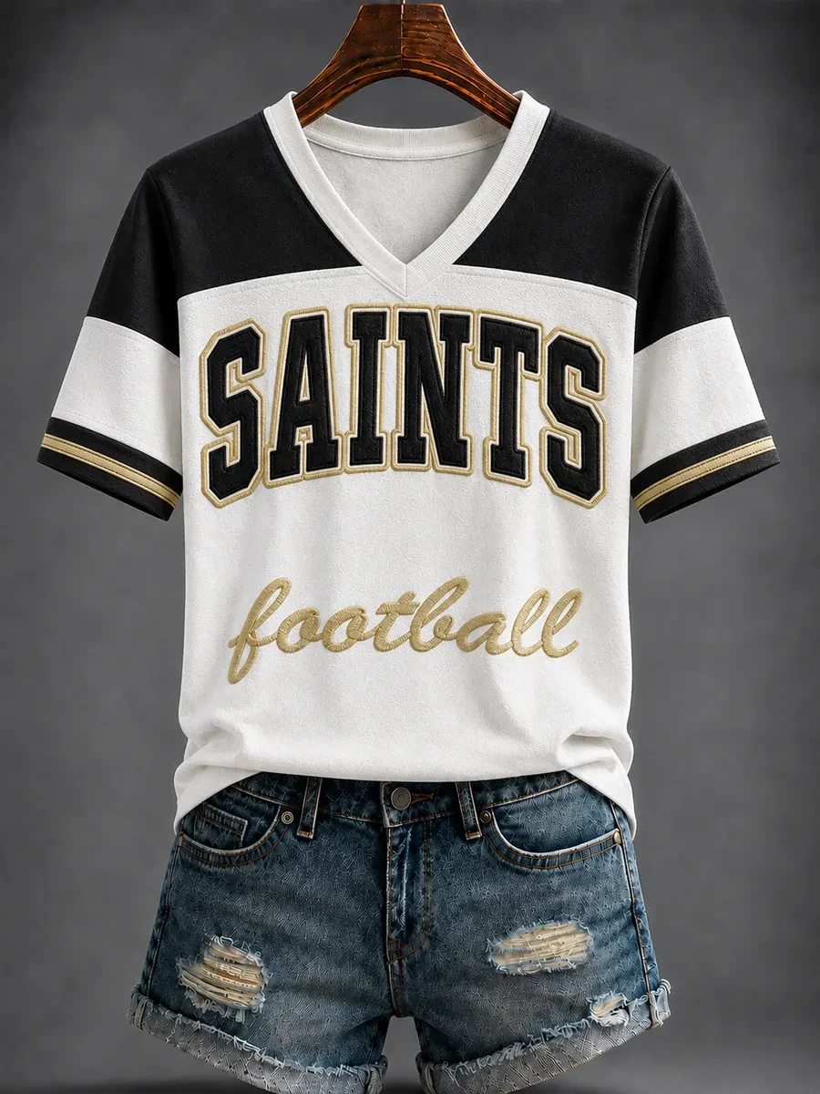 New Orleans Saints Merch Saints Football Jersey Game Day Apparel Gifts For Girlfriend 1 - Unicasport New Orleans Saints Merch Saints Football Jersey Game Day Apparel Gifts For Girlfriend