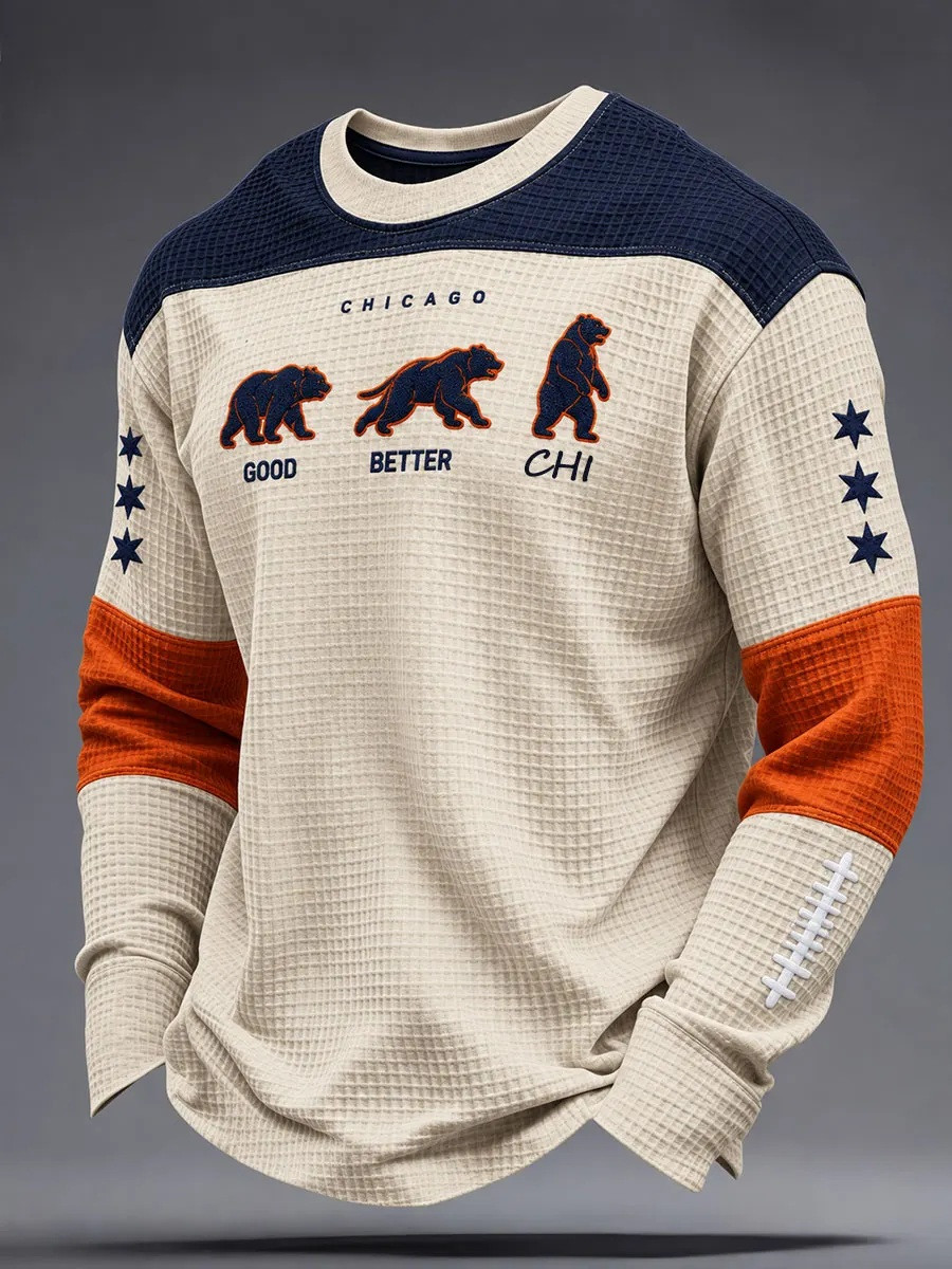 Chicago Bears Merch Good Better Chi Long Sleeve Shirt Game Day Gift