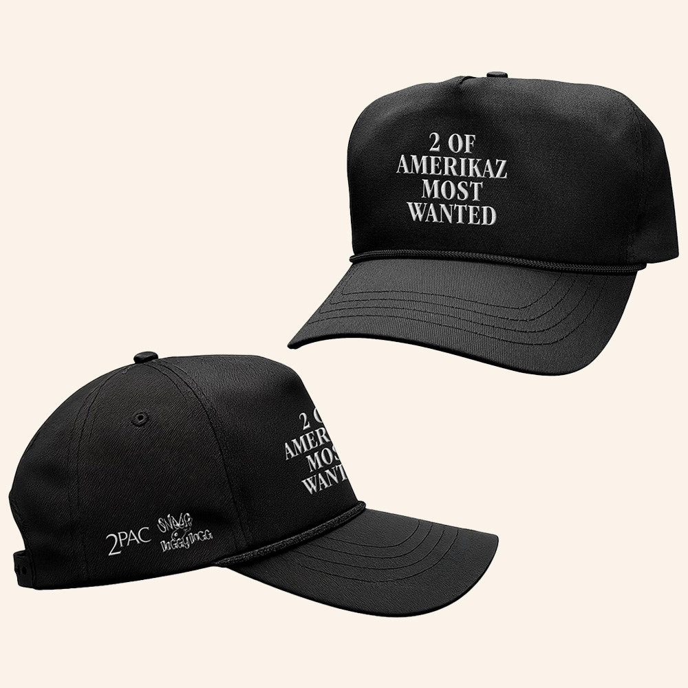 2Pac X Snoop Dogg Merch 2 Of Amerikaz Most Wanted Hat 2Pac Store Cap Gifts For Hip Hop Lovers