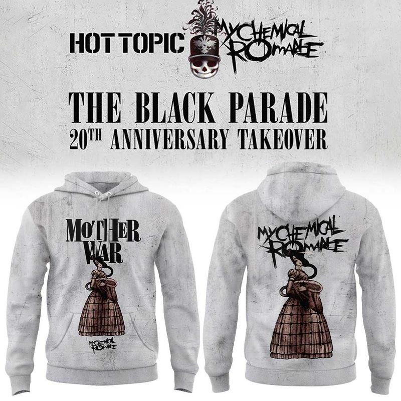My Chemical Romance Merch Celebrate The 20th Anniversary Takeover Hoodie Gift For Bestie 1 - Unicasport My Chemical Romance Merch Celebrate The 20th Anniversary Takeover Hoodie Gift For Bestie