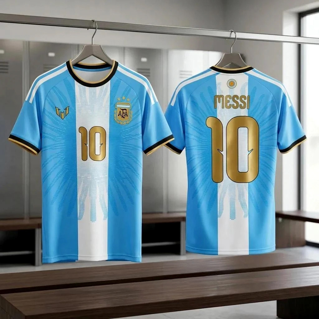 Messi Last Match Jersey Farewell Lionel Messi #10 Argentina Soccer Jersey Gifts For Football Fan 1 - Unicasport Messi Last Match Jersey Farewell Lionel Messi #10 Argentina Soccer Jersey Gifts For Football Fan