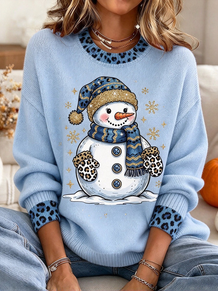 Snowman Christmas Sweater Snowman Holiday Clothes Winter Christmas Gift For Mom 1 - Unicasport Snowman Christmas Sweater Snowman Holiday Clothes Winter Christmas Gift For Mom
