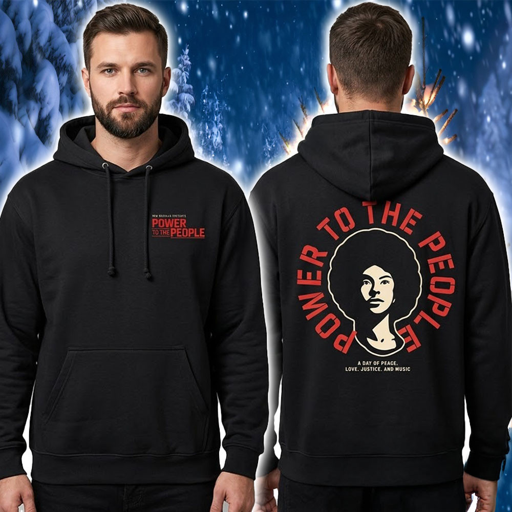 Power To The People Festival Merch 2026 A Day To Peace Hoodie Gift For Bestie