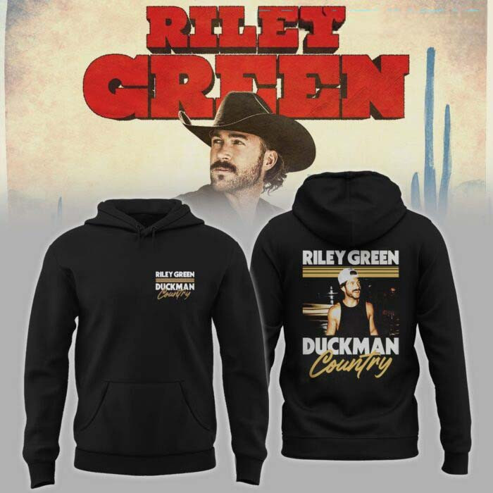 Riley Green Merch Cowboy As It Gets Tour 2026 Black Hoodie Best Country Music Fans Gift 1 - Unicasport Riley Green Merch Cowboy As It Gets Tour 2026 Black Hoodie Best Country Music Fans Gift