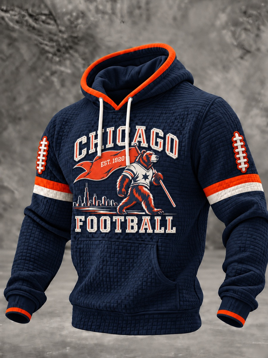 Chicago Bears Merch Chicago Football Est 1920 Hoodie Gameday Gift 1 - Unicasport Chicago Bears Merch Chicago Football Est 1920 Hoodie Gameday Gift