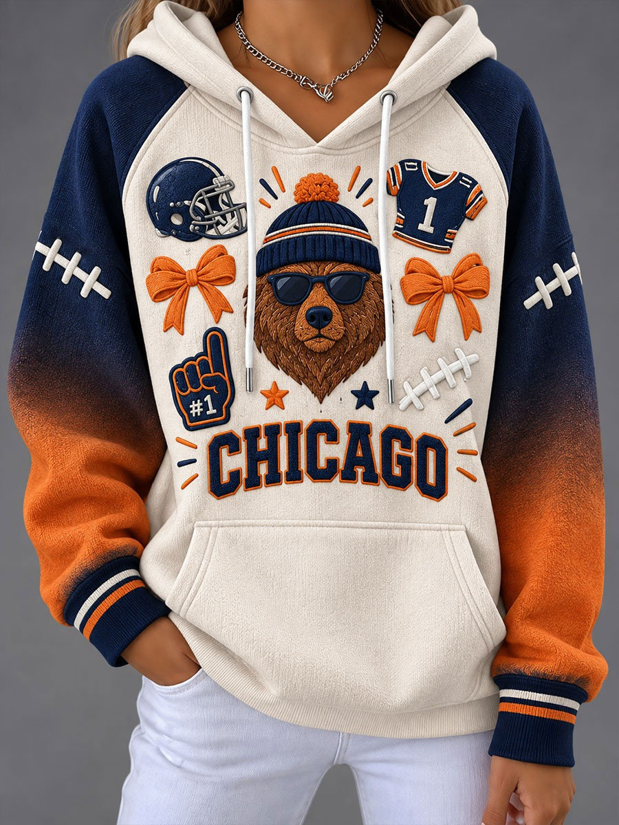 Chicago Bears Merch Chicago National Football Hoodie Girlfriend Gift 1 - Unicasport Chicago Bears Merch Chicago National Football Hoodie Girlfriend Gift