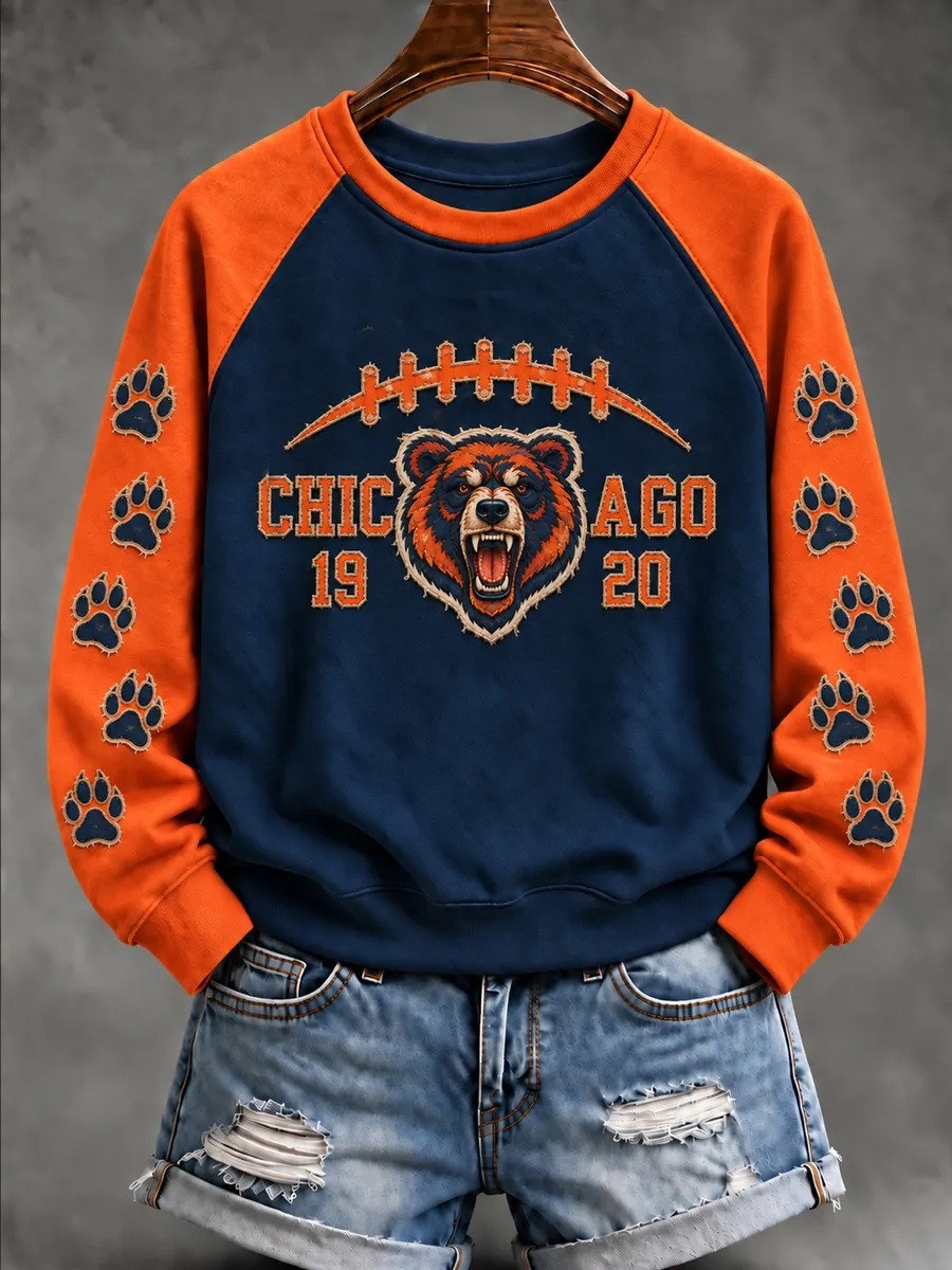 Chicago Bears Merch Chicago 1920 National Football Sweatshirt Mom Gift 1 - Unicasport Chicago Bears Merch Chicago 1920 National Football Sweatshirt Mom Gift