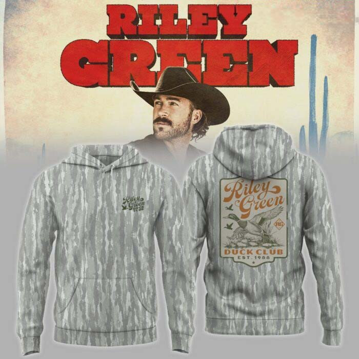 Riley Green Merch Cowboy As It Gets Tour 2026 Camo Hoodie Riley Green Lover Gift For Bestie 1 - Unicasport Riley Green Merch Cowboy As It Gets Tour 2026 Camo Hoodie Riley Green Lover Gift For Bestie
