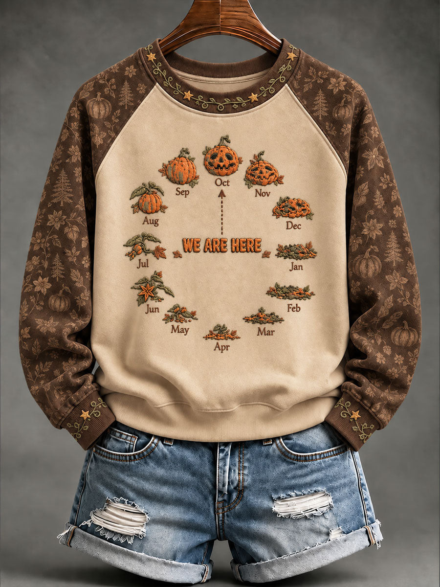 We Are Here Sweatshirt Cute Plaid Ghost Halloween Clothing Gifts For Sister 1 - Unicasport We Are Here Sweatshirt Cute Plaid Ghost Halloween Clothing Gifts For Sister
