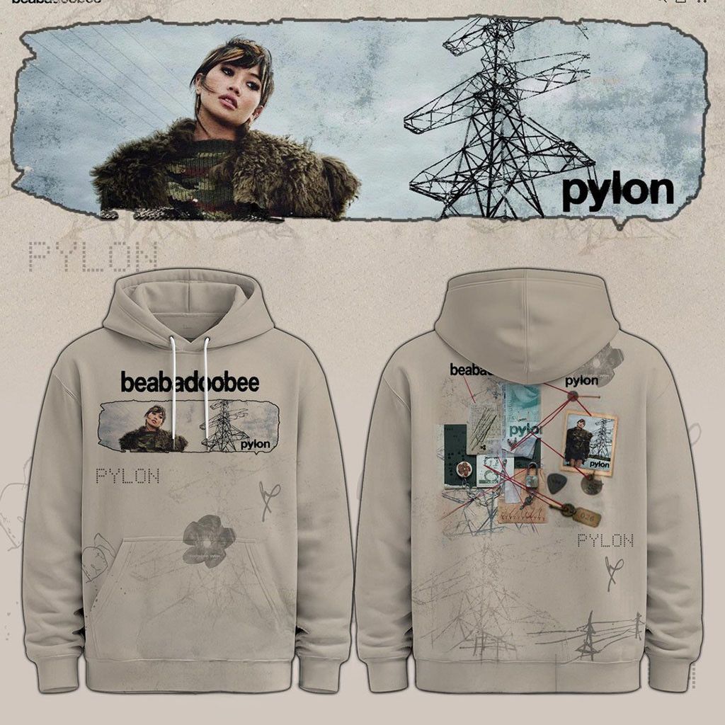 Beabadoobee Pylon Album 2026 Hoodie Beabadoobee Merch Gifts For Music Lovers 1 - Unicasport Beabadoobee Pylon Album 2026 Hoodie Beabadoobee Merch Gifts For Music Lovers