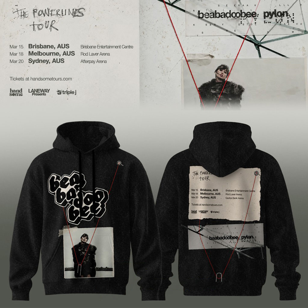 Beabadoobee Powerlines Tour 2026 Hoodie Beabadoobee Merch Birthday Gifts For Music Lovers 1 - Unicasport Beabadoobee Powerlines Tour 2026 Hoodie Beabadoobee Merch Birthday Gifts For Music Lovers