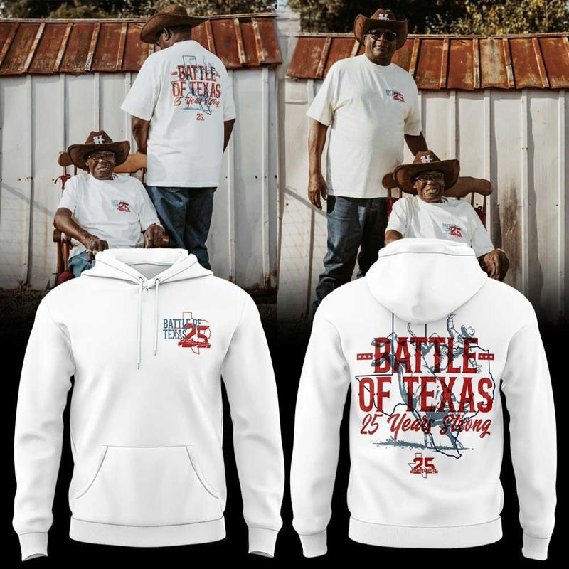 Houston Texans Merch Battle Of Texas 25 Years Strong 2026 Hoodie Gift For Fans 1 - Unicasport Houston Texans Merch Battle Of Texas 25 Years Strong 2026 Hoodie Gift For Fans