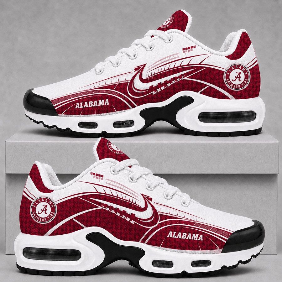 Alabama Crimson Tide Sneakers Crimson Tide Football Gear Game Day Gift