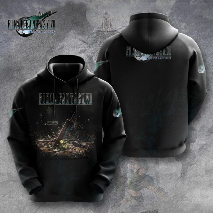 Final Fantasy Vii Revelation Merch Buster Sword Hoodie Gift For Gamer Lover 1 - Unicasport Final Fantasy Vii Revelation Merch Buster Sword Hoodie Gift For Gamer Lover