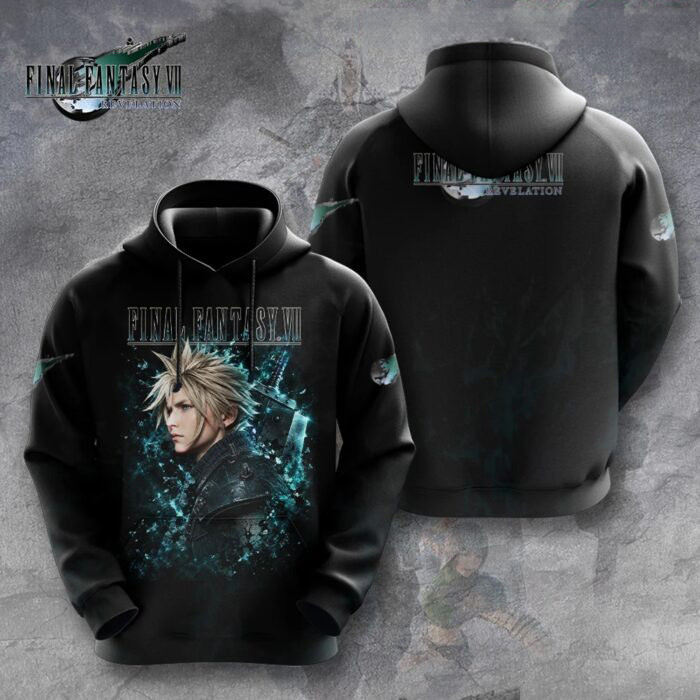 Final Fantasy Vii Revelation Merch x Cloud Strife Hoodie Gift For Gamer Lover 1 - Unicasport Final Fantasy Vii Revelation Merch x Cloud Strife Hoodie Gift For Gamer Lover